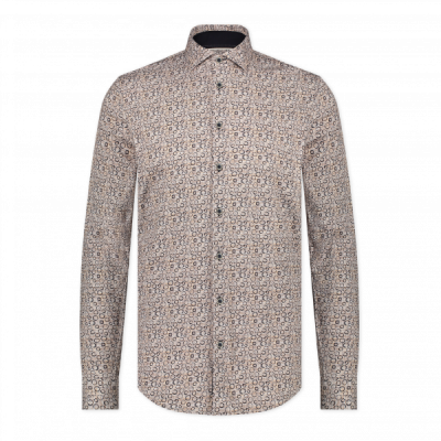 Blue Industry, shirt ls taupe