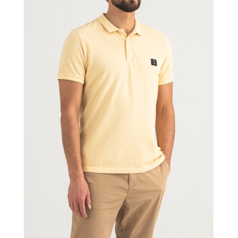 Butcher of Blue, classic comfort polo canary